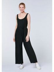 Detto Fatto Kombinzeon w kolorze czarnym rozmiar: S. Czarne kombinezony Detto Fatto, s, bez wzorów, prążkowane, bez kołnierzyka, bez ramiączek. Za 165.99 zł.