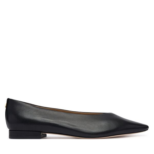 Baleriny LAUREN RALPH LAUREN. Czarne baleriny Lauren Ralph Lauren, bez wzorów, bez obcasa, bez zapięcia. Za 769.99 zł.