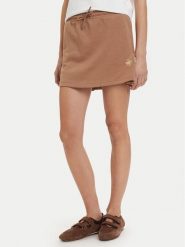 Beverly Hills Polo Club Spódnica mini P-SS26W-SK00687 Brązowy jasny Regular Fit. Brązowe spódnice Beverly Hills Polo Club, xs, bez wzorów, z bawełny, mini. Za 189.99 zł.