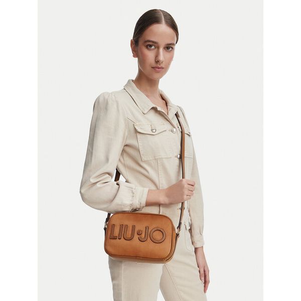 Torebka Liu Jo. Brązowe listonoszki Liu Jo, bez wzorów, bez dodatków. Za 499.99 zł.