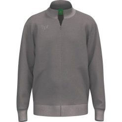 Bluza Erima Premia Training. Brązowe bluzy Erima, m, bez wzorów, z bawełny, eleganckie, bez ramiączek, bez kaptura. Za 340.50 zł.