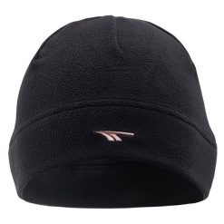 Czapka damska zimowa Hi-Tec Lady Troms - czarna. Czarne czapki zimowe Hi-tec, bez wzorów, z materiału. W wyprzedaży za 29.99 zł.