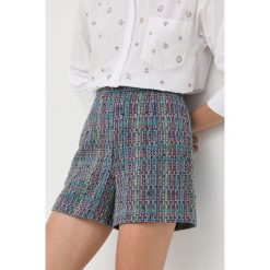 MAX&Co. szorty z domieszką wełny damskie wzorzyste high waist. Szorty MAX&Co., bez wzorów, z tkaniny. Za 539.99 zł.