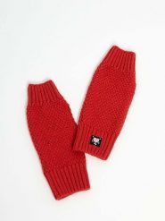 Blutsgeschwister Rękawiczki w kolorze czerwonym rozmiar: onesize. Czerwone rękawiczki Blutsgeschwister, bez wzorów. Za 77.95 zł.