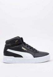 Buty na co dzień damskie PUMA CARINA 2.0 MID wysokie skóra. Buty treningowe Puma, bez wzorów, z gumy, bez zapięcia, trekkingowe. Za 328.00 zł.