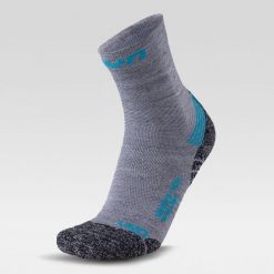 Zimowe skarpety do biegania damskie Uyn Winter Pro Run. Szare skarpetki Uyn, bez wzorów. Za 89.99 zł.