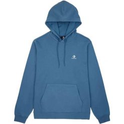 Bluza z kapturem Converse Hoodie Converse Star Chevron, Dla obu płci. Niebieskie bluzy Converse, m, bez wzorów, retro, bez ramiączek, z kapturem. Za 290.00 zł.