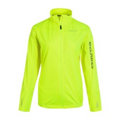 Damska kurtka wodoodporna Endurance Ziva. Brązowe kurtki Endurance, bez wzorów, sportowe, bez kaptura. Za 337.50 zł.