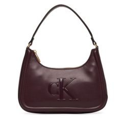 Torebka Calvin Klein. Czerwone torebki klasyczne Calvin Klein, bez wzorów, klasyczne, bez dodatków. Za 279.99 zł.