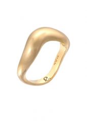 Elli PREMIUM Damskie fale Trend Organic w srebrze próby 925 Sterling Silver Pierścionki 1 ct. Szare pierścionki Elli PREMIUM, srebrne. Za 283.99 zł.