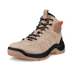 Buty trekkingowe damskie Ecco Offroad. Brązowe buty trekkingowe ECCO, z gore-texu, za kostkę, bez zapięcia. Za 983.00 zł.