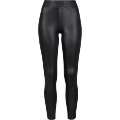 Legginsy damskie Urban Classics imitation leather. Czarne legginsy Urban Classics, bez wzorów. Za 142.00 zł.