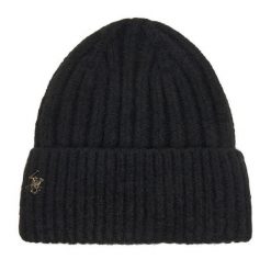 Czapka Beverly Hills Polo Club. Czarne czapki zimowe Beverly Hills Polo Club, bez wzorów. Za 69.99 zł.