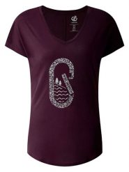 Dare 2b Koszulka sportowa "Serene Tee" w kolorze fioletowym rozmiar: 38. Różowe t-shirty sportowe Dare 2b, bez wzorów, z wiskozy, bez ramiączek, outdoorowe. Za 74.99 zł.