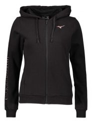 Mizuno Bluza "Mizuno" w kolorze czarnym rozmiar: L. Czarne bluzy z kapturem Mizuno, l, bez wzorów, bez kaptura. Za 163.95 zł.