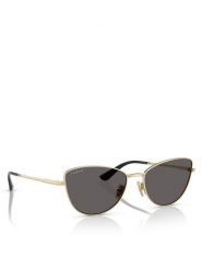 Vogue Okulary przeciwsłoneczne 0VO4324S 56 848/87 Złoty. Żółte okulary przeciwsłoneczne Vogue, bez wzorów, z tworzywa sztucznego, metalowe. Za 419.99 zł.