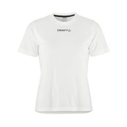 Koszulka damska Craft Squad Go Function. Białe t-shirty sportowe Craft, l, bez wzorów, bez ramiączek, do piłki nożnej. Za 140.00 zł.