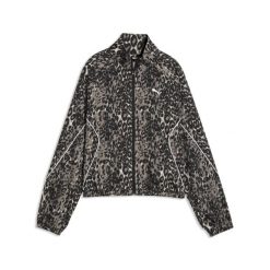 Damska luźna bluza dresowa z zamkiem PUMA Sport Animal Printed PUMA. Szare bluzy z kapturem Puma, na jesień, l, bez wzorów, z dresówki, bez kaptura. Za 279.00 zł.