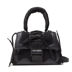 Torebka Steve Madden. Czarne torebki klasyczne Steve Madden, bez wzorów, klasyczne, bez dodatków. Za 349.99 zł.
