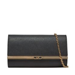 Torebka MICHAEL Michael Kors. Czarne kopertówki MICHAEL Michael Kors, bez wzorów, wizytowe, bez dodatków. Za 589.99 zł.