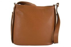 Listonoszka skórzana BARBERINI'S j. brązowa 770-12. Brązowe shopper bag bez wzorów, ze skóry, biznesowe, na ramię, duże, bez dodatków. Za 319.99 zł.