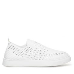 Trampki Jenny Fairy. Białe trampki Jenny Fairy, bez wzorów, bez zapięcia. Za 48.99 zł.