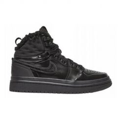 Buty do chodzenia unisex Nike Air Jordan 1. Czarne buty do biegania Nike, bez wzorów, z materiału, bez zapięcia, do biegania, Nike Air Jordan. Za 575.00 zł.