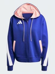 Adidas Bluza "Team France" w kolorze granatowym rozmiar: XS. Niebieskie bluzy adidas, xs, bez wzorów, bez kaptura. Za 159.95 zł.
