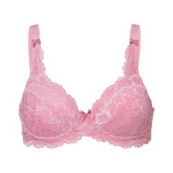 Cellbes Biustonosz z fiszbinami Maria różowy female różowy 75B. Czerwone biustonosze sportowe Cellbes, bez wzorów, z koronki. W wyprzedaży za 39.00 zł.