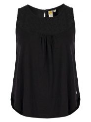 Roadsign Top w kolorze czarnym rozmiar: L. Czarne topy Roadsign, l, bez wzorów, z bawełny, bez kołnierzyka, bez ramiączek. Za 43.99 zł.