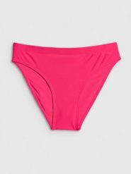 4F Dół od bikini damski - różowy S. Czerwone bikini 4f, bez wzorów, z materiału. Za 59.99 zł.