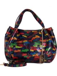 Anna Morellini Skórzana torebka "Anna Signature" ze wzorem - 27 x 20 x 13 cm rozmiar: onesize. Torebki klasyczne Anna Morellini, bez wzorów, z materiału, przez ramię, bez dodatków. Za 260.99 zł.