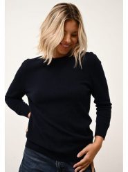 Just Cashmere Kaszmirowy sweter "Janice" w kolorze granatowym rozmiar: XXL. Niebieskie swetry Just Cashmere, xxl, bez wzorów, z kaszmiru, bez ramiączek. Za 362.85 zł.