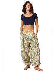 Aller Simplement Spodnie w kolorze jasnozielonym rozmiar: 34-40. Zielone spodnie materiałowe Aller Simplement, bez wzorów, z materiału, klasyczne, z standardowym stanem. Za 56.99 zł.