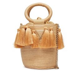 Torebka Guess. Brązowe torebki klasyczne Guess, z aplikacjami, bez dodatków. Za 269.99 zł.