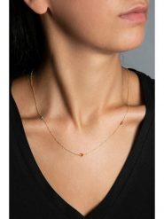 Heliophilia Srebrny naszyjnik z elementami ozdobnymi - dł. 42 cm rozmiar: onesize. Szare naszyjniki Heliophilia, z materiału, z cyrkonią, srebrne. Za 43.99 zł.