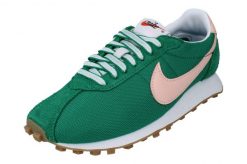 Buty do chodzenia damskie Nike LD 1000. Zielone buty treningowe Nike, bez wzorów, z materiału, bez zapięcia, na fitness i siłownię. Za 415.00 zł.