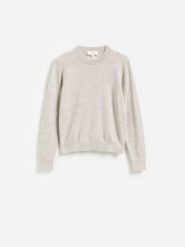 Kaszmirowy sweter - jasnoszary. Szare swetry Reserved, l, bez wzorów, z kaszmiru, bez ramiączek. Za 499.99 zł.