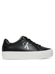 Calvin Klein Jeans Tenisówki YW0YW00847 Czarny. Czarne trampki Calvin Klein Jeans, bez wzorów, z jeansu, bez zapięcia. Za 459.99 zł.