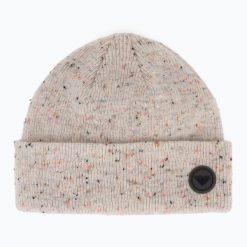 Czapka zimowa damska ROXY Frozenlake Beanie. Białe czapki zimowe Roxy, z aplikacjami, z dzianiny, klasyczne. Za 149.99 zł.