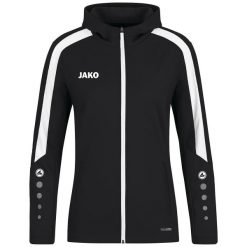 Damska bluza dresowa z kapturem Jako Power. Czarne bluzy z kapturem JAKO, bez wzorów, z dresówki, z kapturem. Za 386.50 zł.