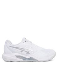 Asics Buty do tenisa Gel-Dedicate 9 Clay 1042A314 Biały. Białe buty treningowe ASICS, bez wzorów, ze skóry, bez zapięcia, tenisowe. Za 309.99 zł.