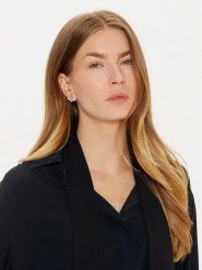 Tory Burch Kolczyki Kira Pearl Front 163695 Złoty. Żółte kolczyki Tory Burch, złote. Za 559.99 zł.