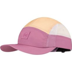 Czapka z daszkiem BUFF 5 PANEL GO CAP DOMUS AZALEA. Czerwone czapki z daszkiem Buff, bez wzorów, z materiału, eleganckie. Za 169.90 zł.