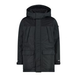 Parka dziecięca z kapturem CMP. Brązowe płaszcze CMP, bez wzorów, sportowe, z kapturem. W wyprzedaży za 299.99 zł.