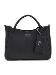 Guess Torebka w kolorze czarnym - 29 x 19 x 10 cm rozmiar: onesize. Czarne torebki klasyczne Guess, z aplikacjami, z materiału, przez ramię, bez dodatków. Za 434.99 zł.
