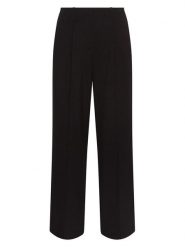 MOSS COPENHAGEN Spodnie "Cally Chana" w kolorze czarnym rozmiar: M. Czarne spodnie materiałowe Moss Copenhagen, bez wzorów, z materiału, z podwyższonym stanem. Za 174.43 zł.