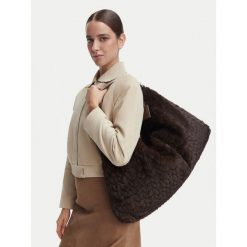 Torebka Liu Jo. Brązowe shopper bag Liu Jo, bez wzorów, bez dodatków. Za 499.99 zł.