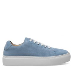 Trampki Sergio Bardi. Niebieskie trampki Sergio Bardi, bez wzorów, bez zapięcia. Za 249.99 zł.