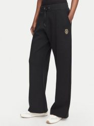 Beverly Hills Polo Club Spodnie dresowe L6606B-HR Czarny Regular Fit. Czarne spodnie dresowe Beverly Hills Polo Club, bez wzorów, z bawełny. Za 237.99 zł.